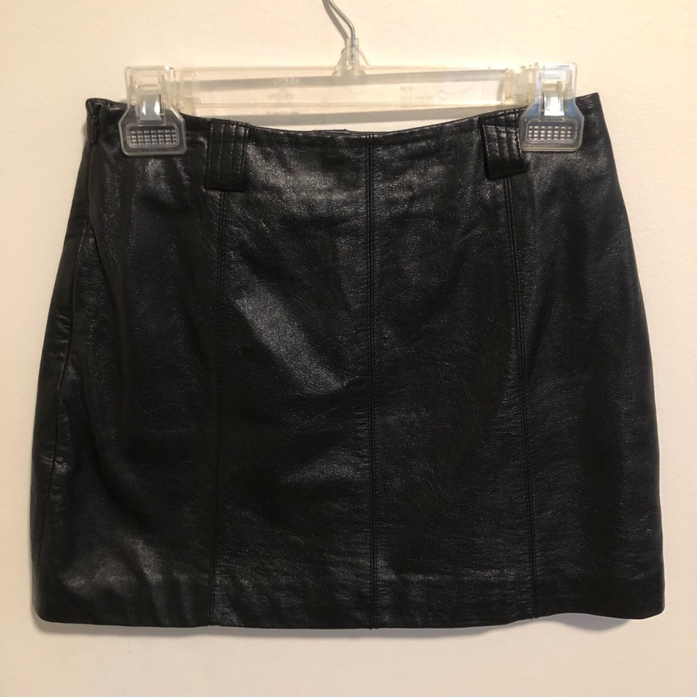 Wilsons Leather Mini Skirt Size 6